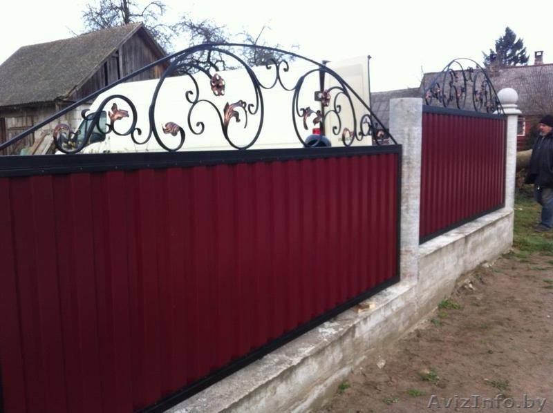 Заборы из профнастила. - Изображение #1, Объявление #1219301