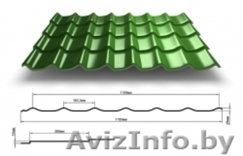 Металлочерепица от лучших производителей по выгодным ценам. - Изображение #3, Объявление #1328826
