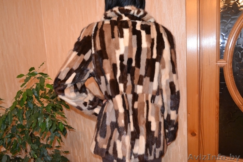 Норковый полушубок из кусочков, б/у - Изображение #3, Объявление #1328596