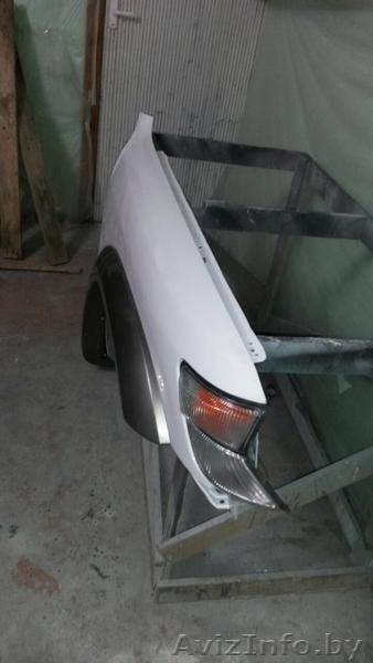  Крылья на ниссан патрол y61, стеклопластик - Изображение #4, Объявление #1388576