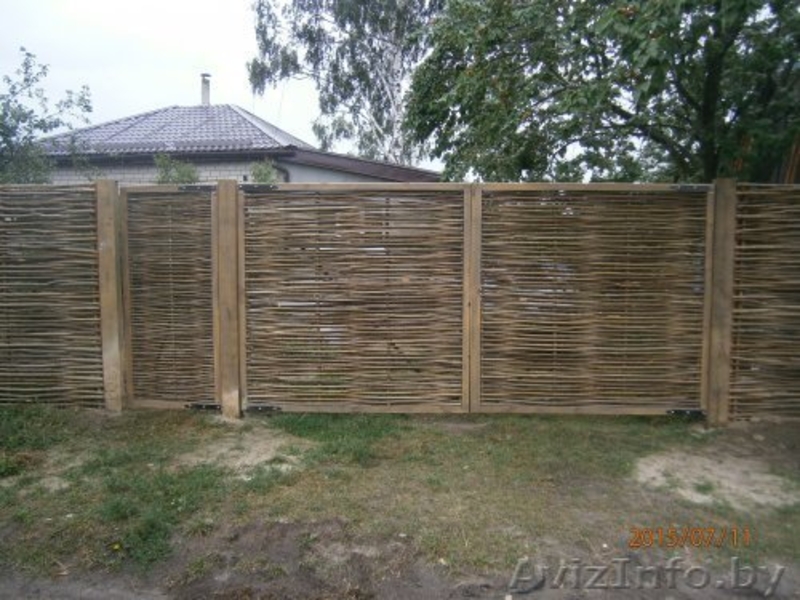 Плетеная изгородь в деревянной рамке - Изображение #4, Объявление #1441484