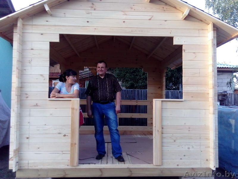 Деревянная беседка в наличии со склада - Изображение #3, Объявление #1484566