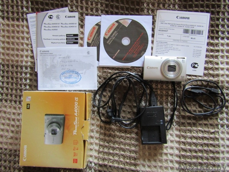 Фотоаппарат Canon PowerShot A4000 IS, б/у. - Изображение #2, Объявление #1500066