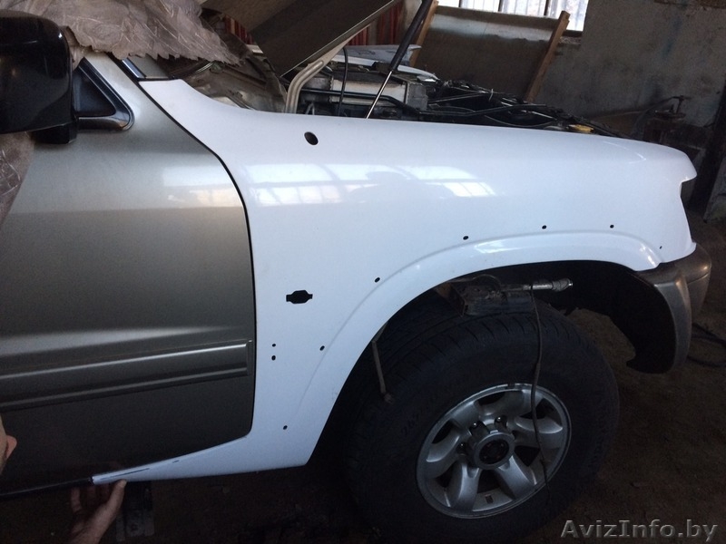 Крылья на ниссан патрол Y61, стеклопластик - Изображение #9, Объявление #1368698