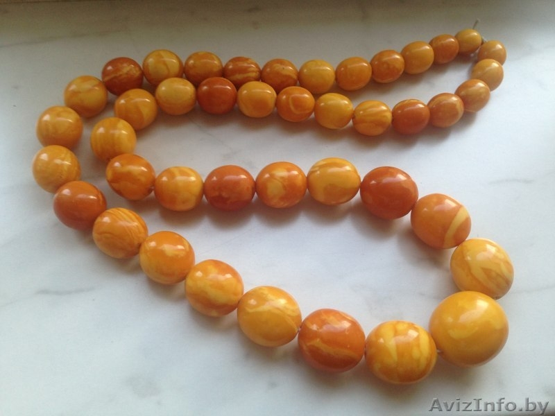 Куплю янтарные бусы СССР, Куски янтаря, Дорого - Изображение #1, Объявление #1505079