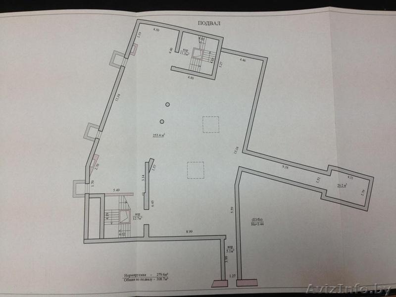 Продажа помещения 300 кв.м. в центре Гродно по ул. Ленина, 13 - Изображение #3, Объявление #1506143