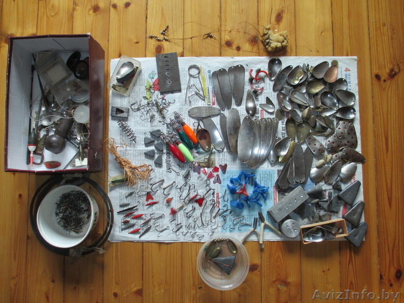 Блёсны, грузики, крючки. Б/у. - Изображение #3, Объявление #1504411