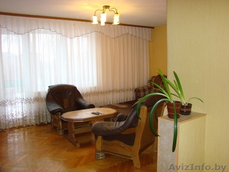 3-комнатная квартира на сутки и более недалеко от центра - Изображение #1, Объявление #1514526