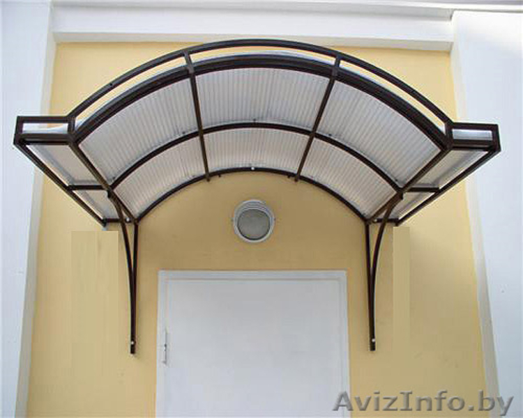 Навесы и козырьки металлические от производителя - Изображение #2, Объявление #1515562