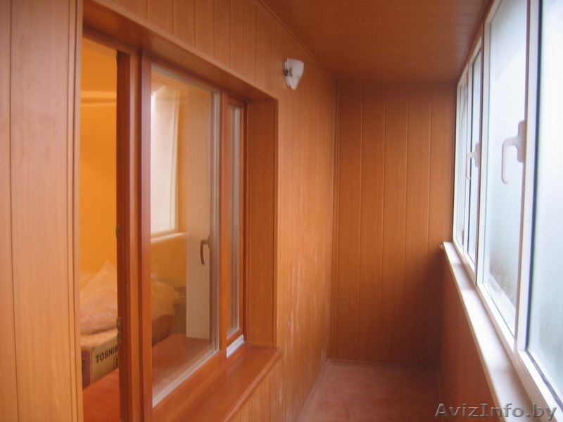 теплые балконы. отделка парных бань. откосы пвх  - Изображение #3, Объявление #1538925