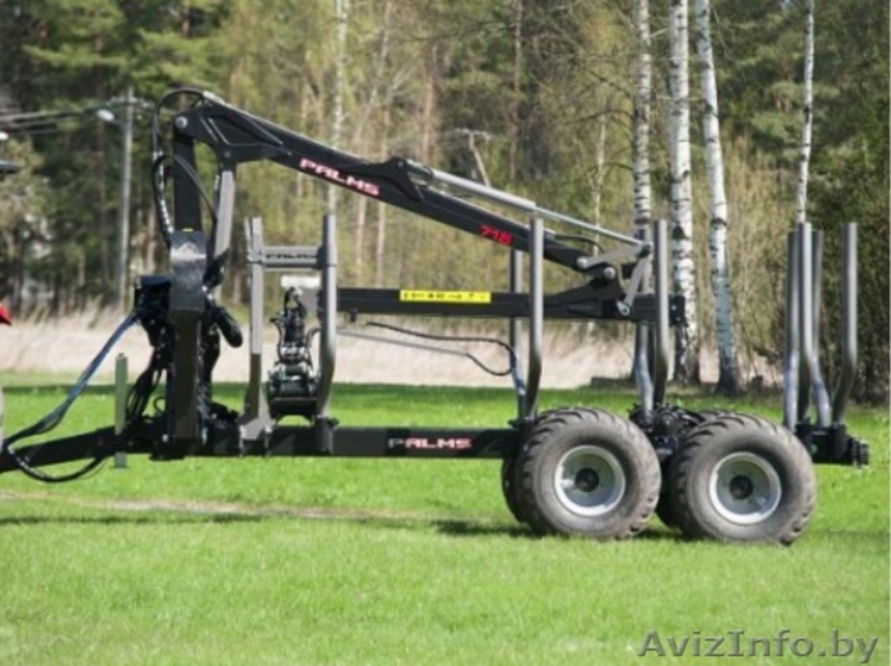 Лесовозный полуприцеп PALMS 10D и манипулятор 4.70 - Изображение #3, Объявление #1601261