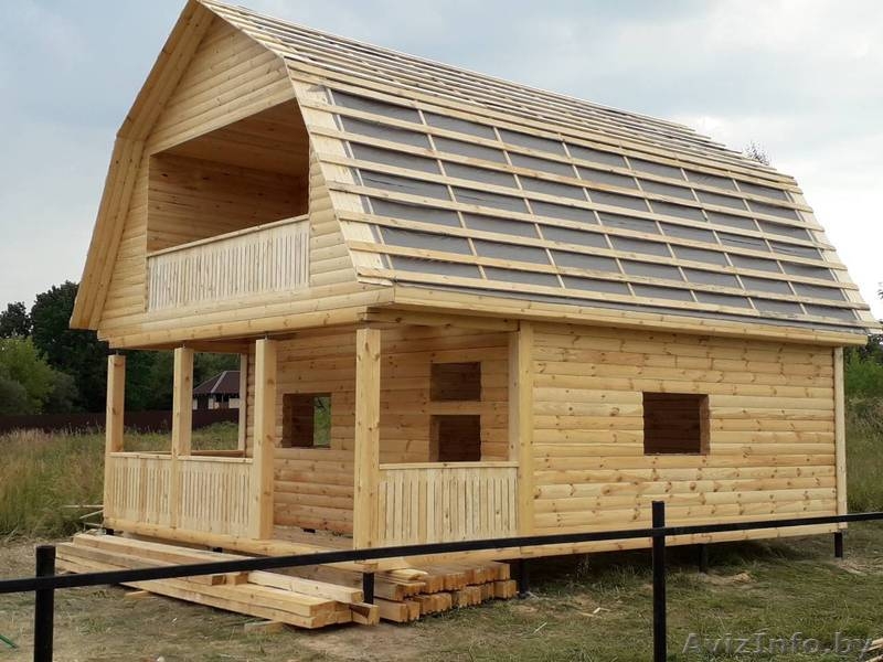 Дом-Баня из бруса срубы с установкой-10 дней Дятлово - Изображение #3, Объявление #1616394