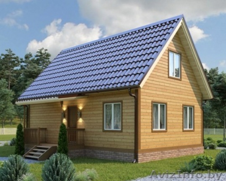 Дом из бруса сруб Игнат 6х9 установка на заказ - Изображение #3, Объявление #1623421