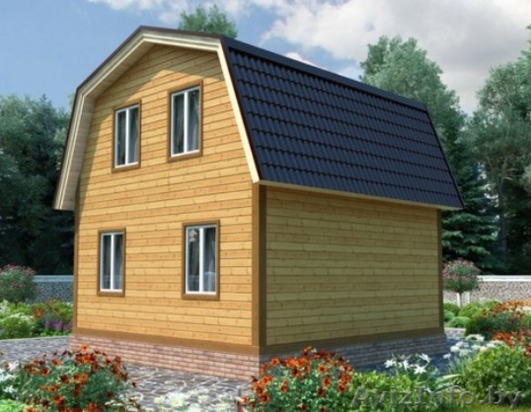 Дом из бруса сруб Лион 6х7 установка от 10 дней - Изображение #2, Объявление #1623427