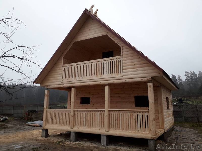 Дом/Баня из бруса Неман 6×4 в Гродно и обл - Изображение #1, Объявление #1624551
