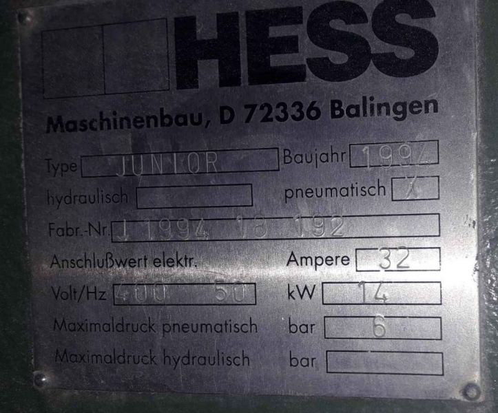 Шлифовальный станок по дереву HESS Junior - Изображение #3, Объявление #1645350