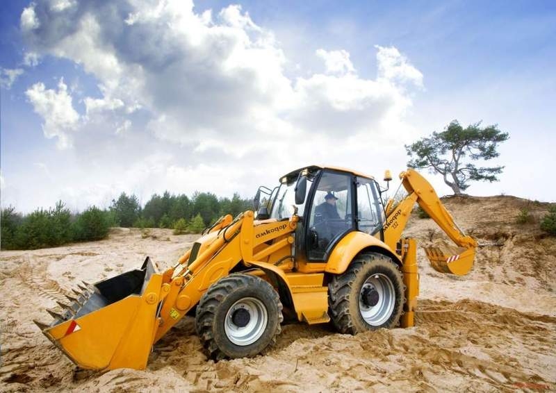 Аренда экскаватора-погрузчикаTerex 860 - Изображение #1, Объявление #1655839