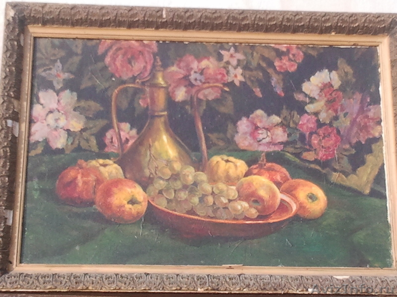 картины холст масло 80-ые годы 20-го века - Изображение #1, Объявление #984315